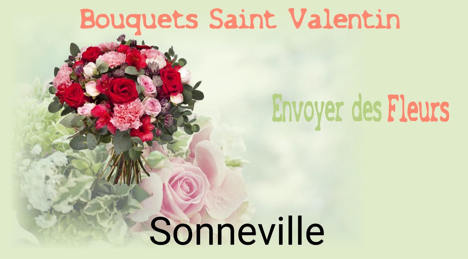 Roses de Saint-Valentin livrées à Sonneville